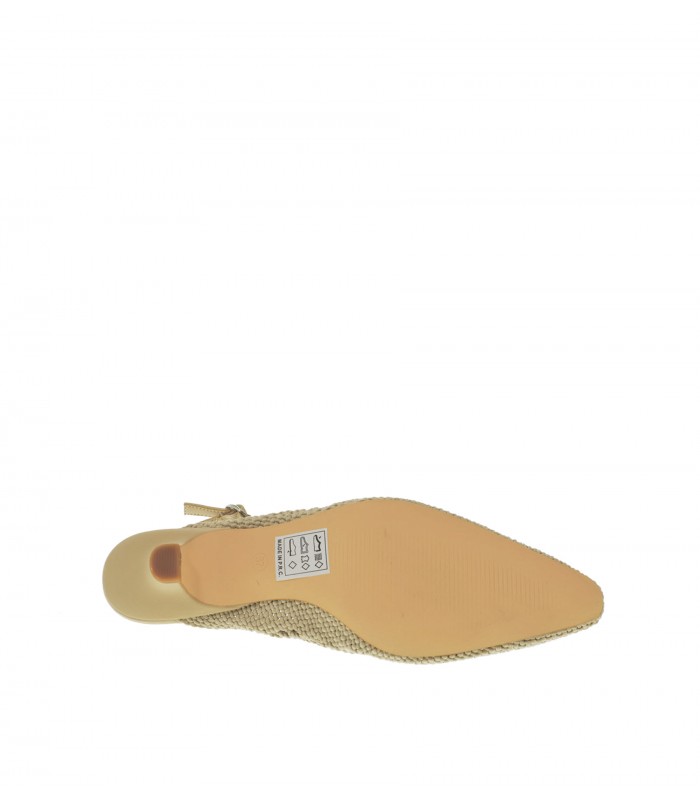 ZAPATO TACON D ANGELA BEIGE