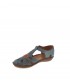 SANDALIA PLANA MANLISA GRIS