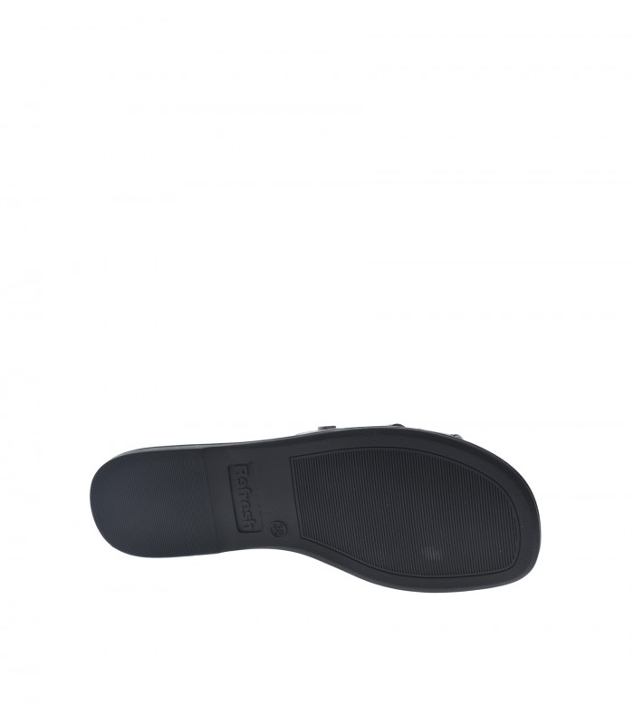 SANDALIA PLANA REFRESH NEGRO