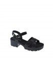 SANDALIA TACON REFRESH NEGRO