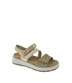SANDALIA PLANA FLUCHOS TAUPE