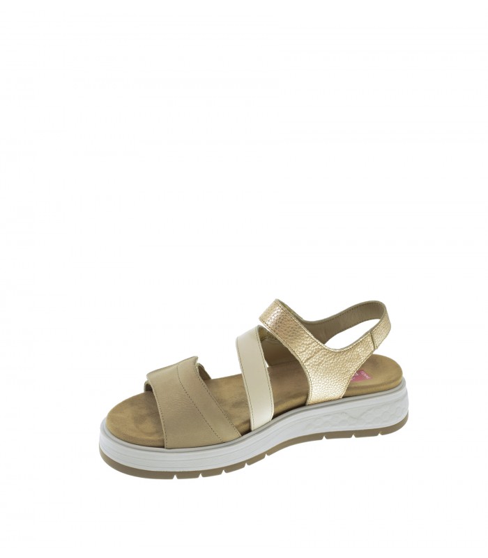 SANDALIA PLANA FLUCHOS TAUPE
