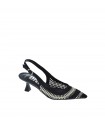 ZAPATO TACON D ANGELA NEGRO