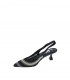 ZAPATO TACON D ANGELA NEGRO