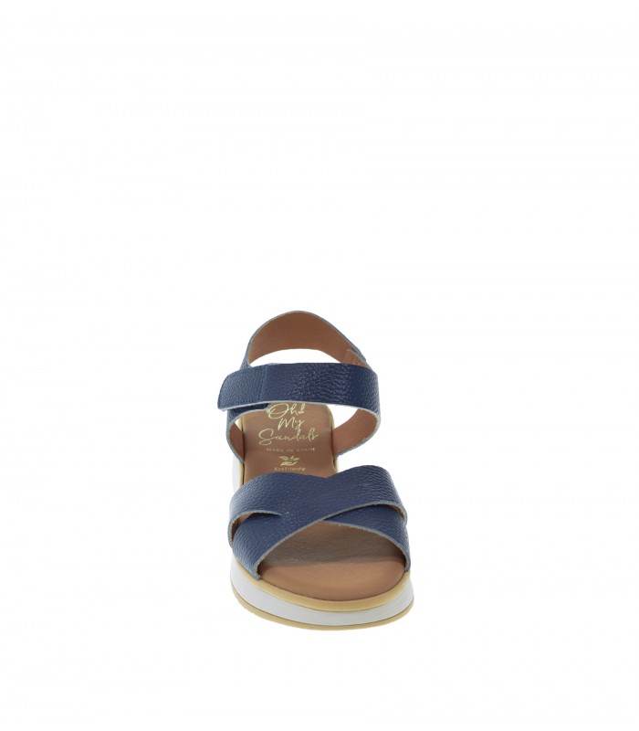 SANDALIA PLANA OH! MY SANDALS MARINO