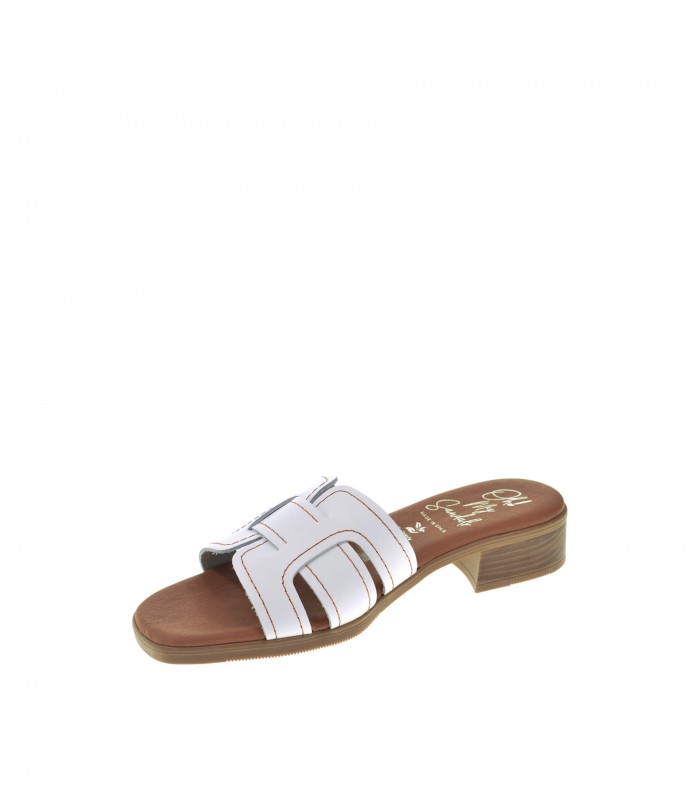 SANDALIA TACON OH! MY SANDALS BLANCO