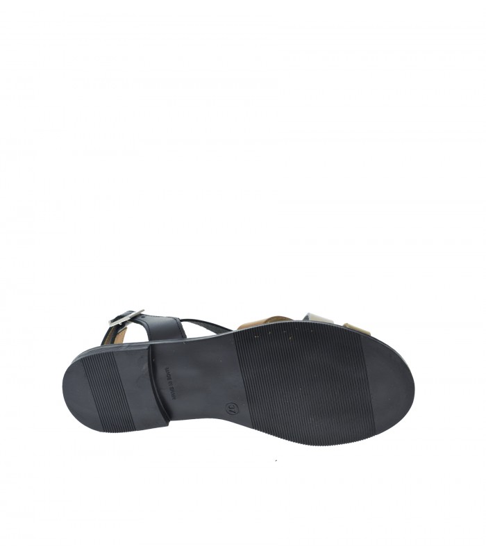 SANDALIA PLANA OH! MY SANDALS NEGRO