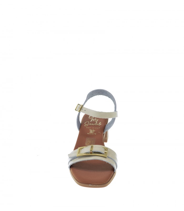SANDALIA TACON OH! MY SANDALS HIELO