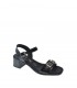 SANDALIA TACON OH! MY SANDALS NEGRO