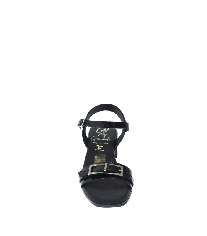 SANDALIA TACON OH! MY SANDALS NEGRO