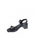 SANDALIA TACON OH! MY SANDALS NEGRO