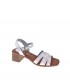 SANDALIA TACON OH! MY SANDALS BLANCO