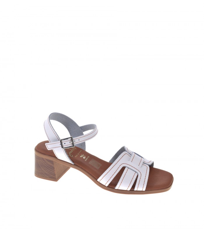 SANDALIA TACON OH! MY SANDALS BLANCO
