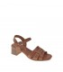SANDALIA TACON OH! MY SANDALS MARRON