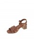 SANDALIA TACON OH! MY SANDALS MARRON