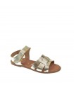 SANDALIA NIÑA OH! MY SANDALS CHAMPAGNE