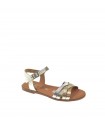 SANDALIA NIÑA OH! MY SANDALS CHAMPAGNE