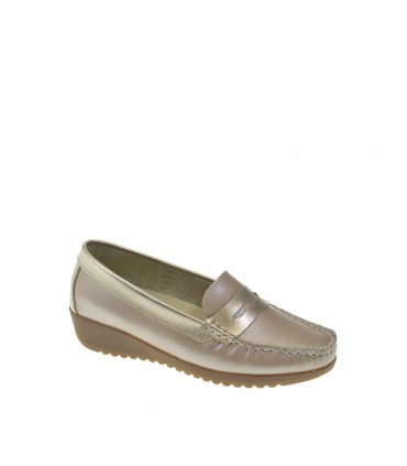 MOCASIN MUJER Sakut BEIGE