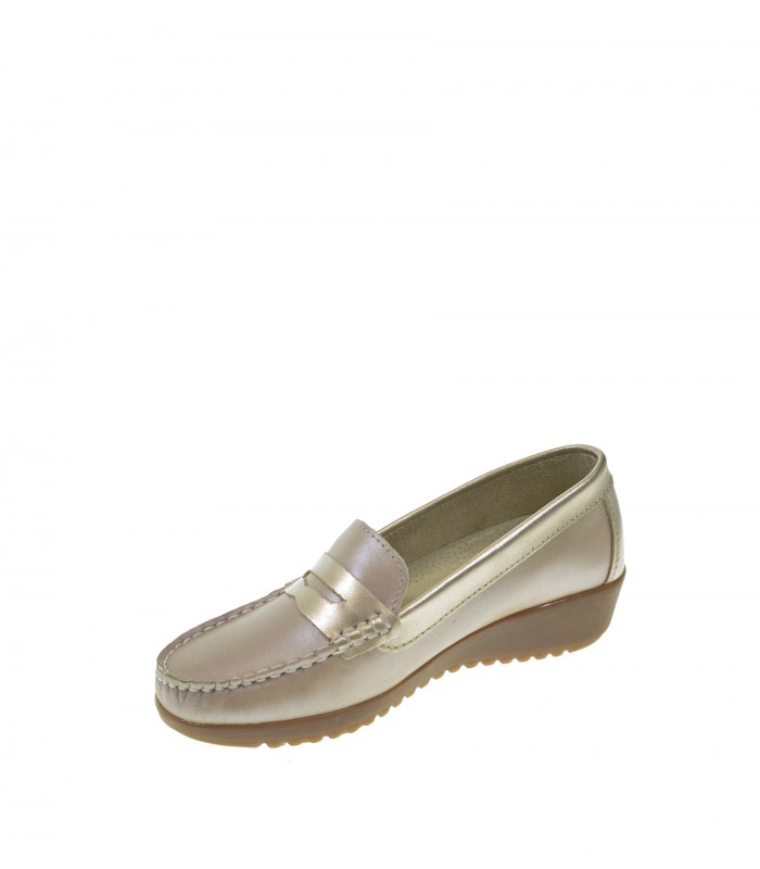 MOCASIN MUJER Sakut BEIGE