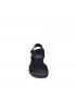 SANDALIA CUÑA SKECHERS NEGRO