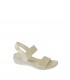 SANDALIA CUÑA SKECHERS BLANCO