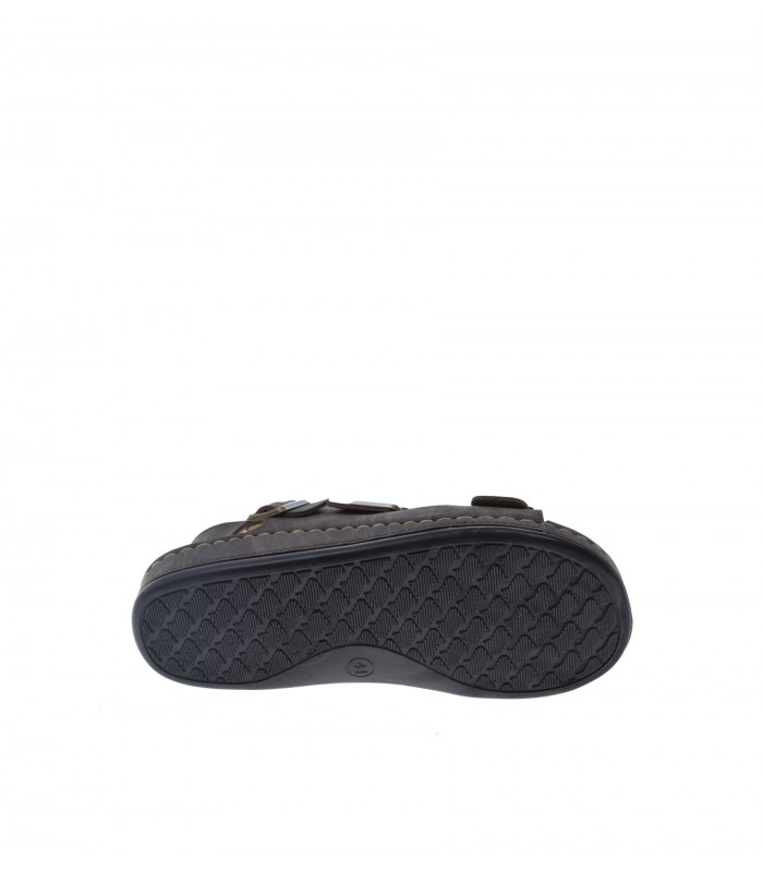 SANDALIA HOMBRE MANLISA MARRON