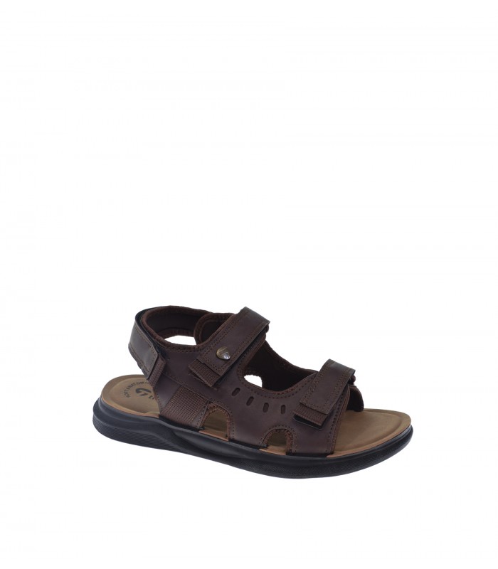 SANDALIA HOMBRE MANLISA MARRON
