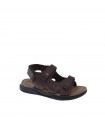 SANDALIA HOMBRE MANLISA MARRON