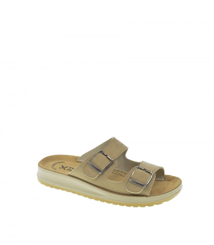 SANDALIA PLANA MANLISA BEIGE