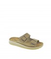 SANDALIA PLANA MANLISA BEIGE