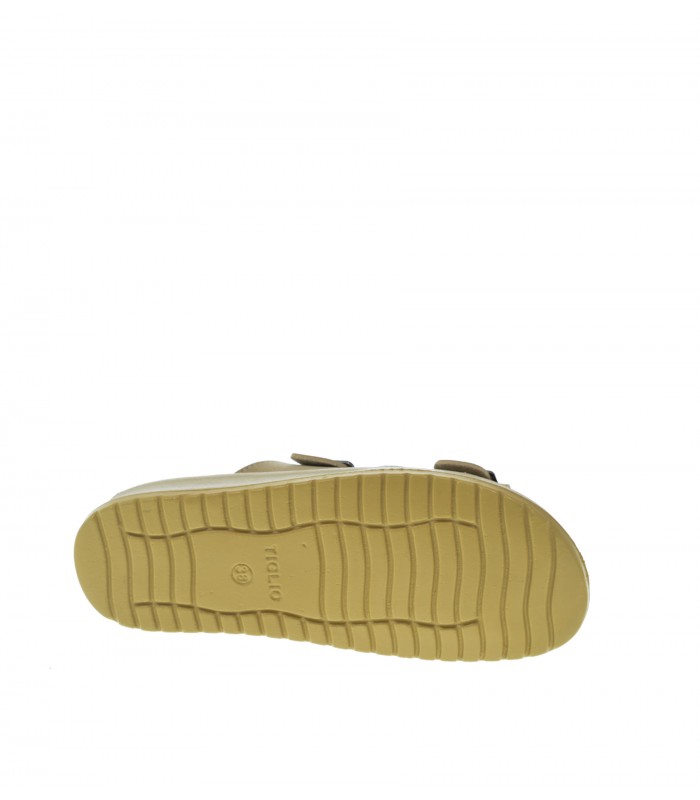SANDALIA PLANA MANLISA BEIGE