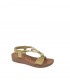 SANDALIA CUÑA MYSOFT PLATINO