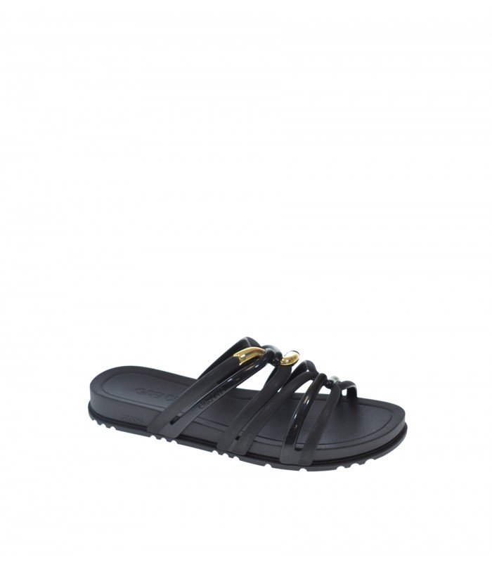 SANDALIA PLANA RIDER NEGRO