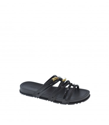 SANDALIA PLANA RIDER NEGRO