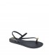 SANDALIA PLANA RIDER NEGRO