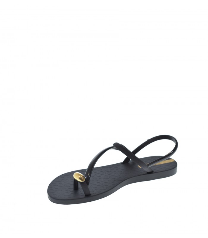 SANDALIA PLANA RIDER NEGRO