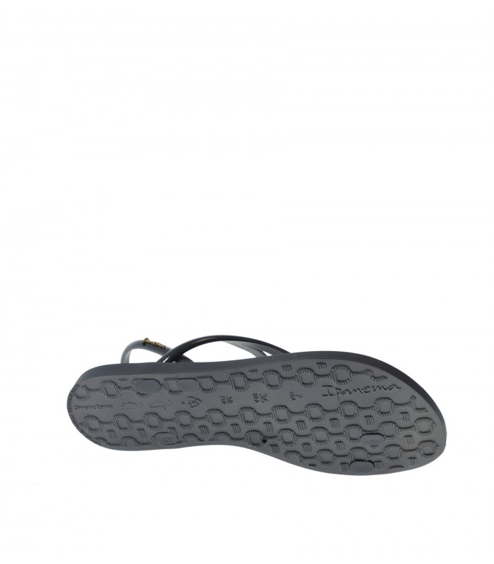 SANDALIA PLANA RIDER NEGRO
