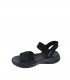 SANDALIA PLANA SKECHERS NEGRO