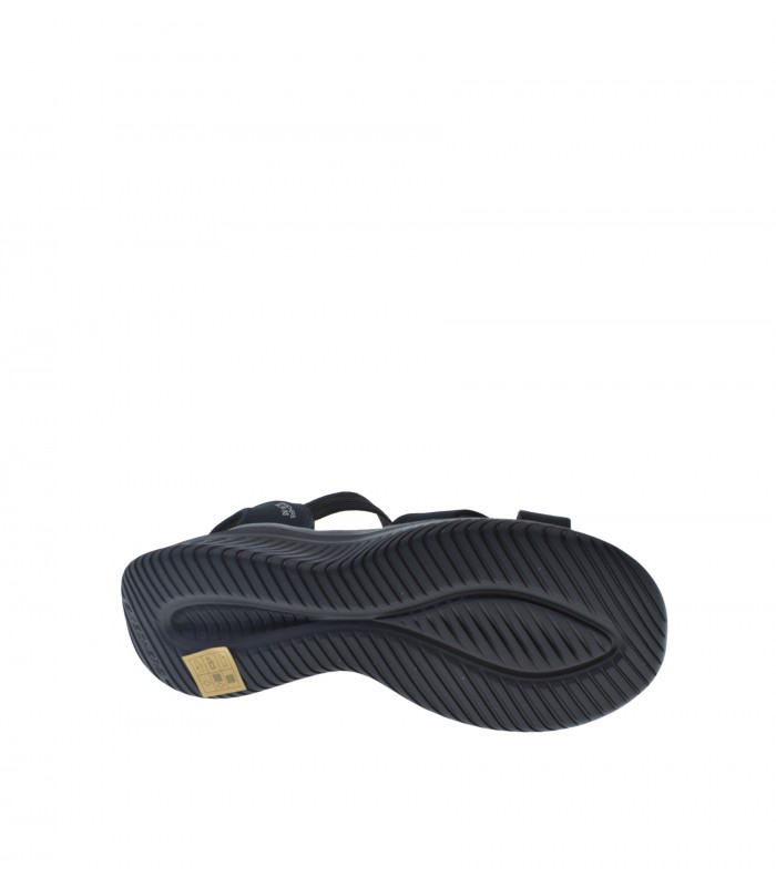 SANDALIA PLANA SKECHERS NEGRO