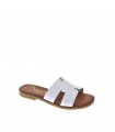 SANDALIA PLANA DUENDY BLANCO