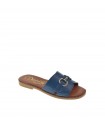 SANDALIA PLANA DUENDY AZUL