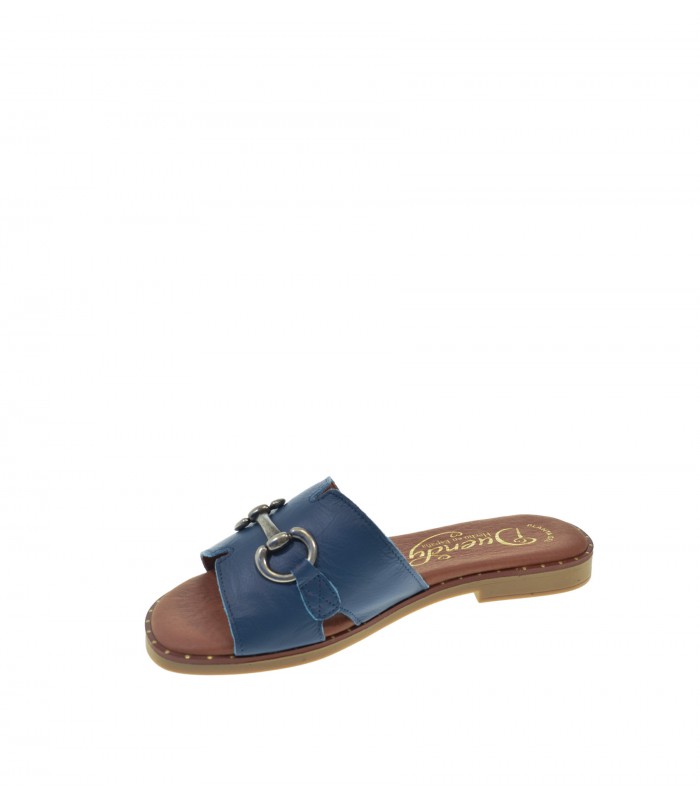 SANDALIA PLANA DUENDY AZUL