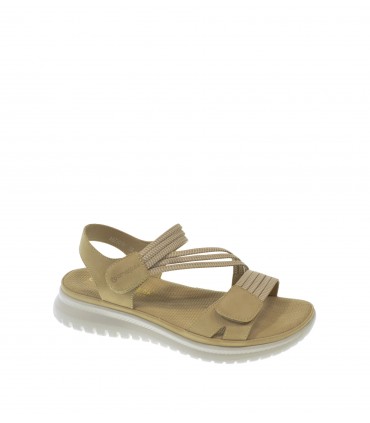 SANDALIA PLANA AMARPIES BEIGE