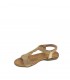 SANDALIA PLANA AMARPIES BRONCE