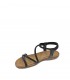 SANDALIA PLANA AMARPIES NEGRO