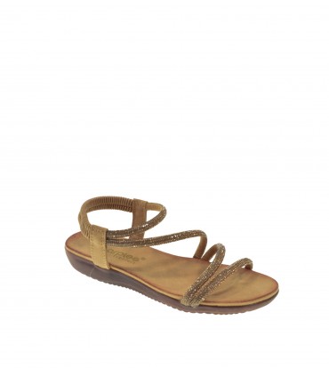 SANDALIA PLANA AMARPIES CAMEL