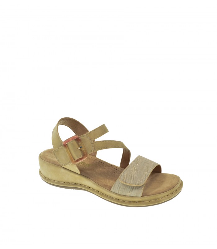 SANDALIA PLANA AMARPIES BEIGE