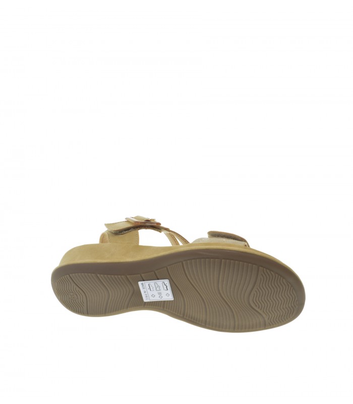 SANDALIA PLANA AMARPIES BEIGE