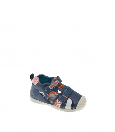 SANDALIA NIÑO BIOMECANICS AZUL