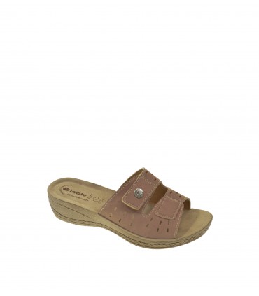 SANDALIA CUÑA INBLU BEIGE